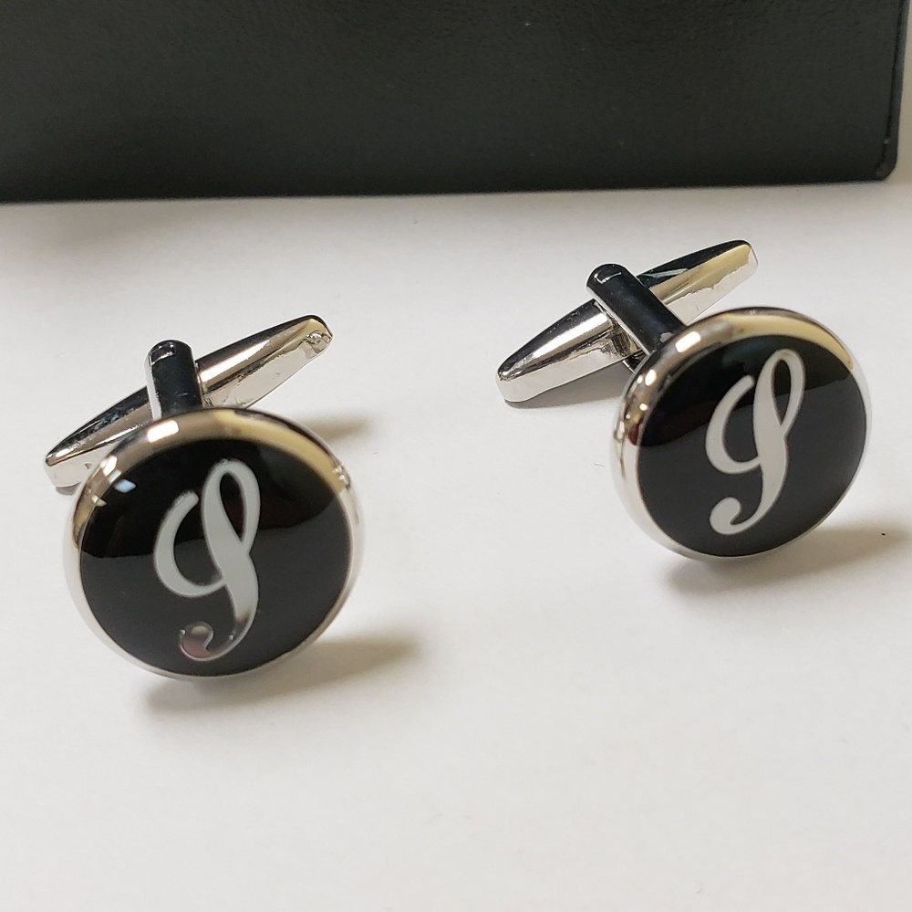 Men's Initial Cufflink